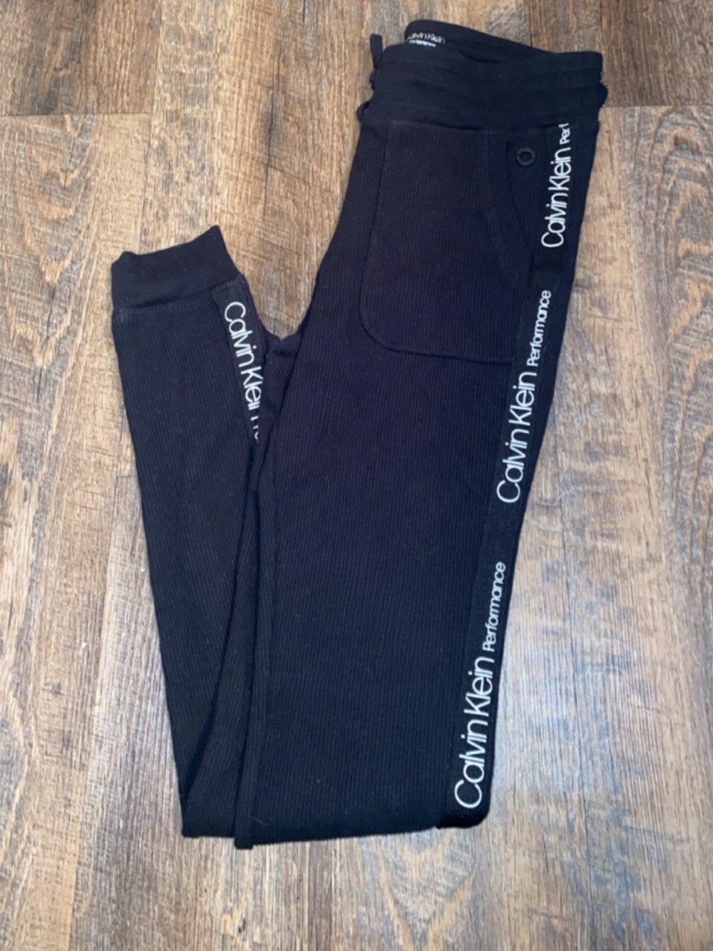 Calvin Klein Sweatpants Black Stretch